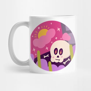 Cute halloween spooky graveyard design Mug